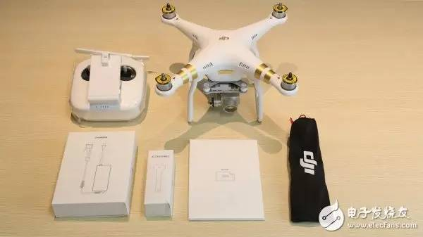 大疆精灵3无人机拆解