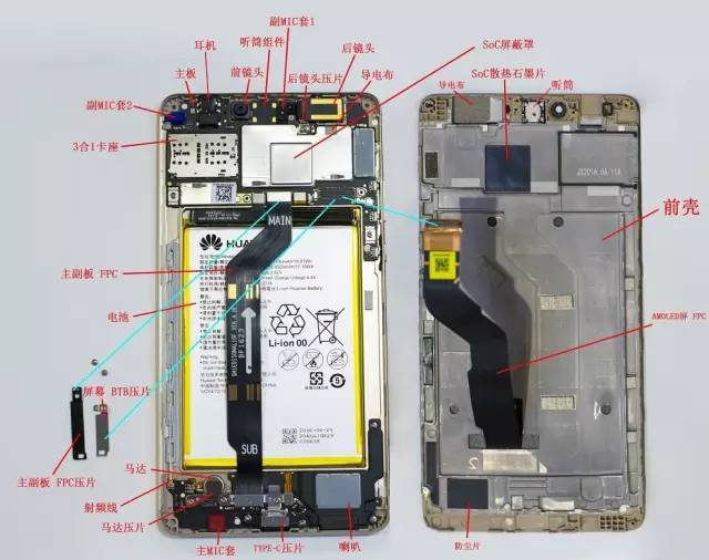 荣耀NOTE8深度拆机图解