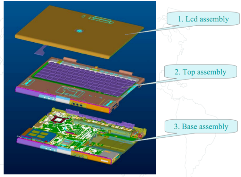 笔记本电脑结构设计案例
