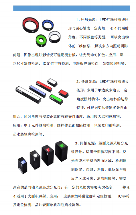机器视觉光源选型技巧及应用案例
