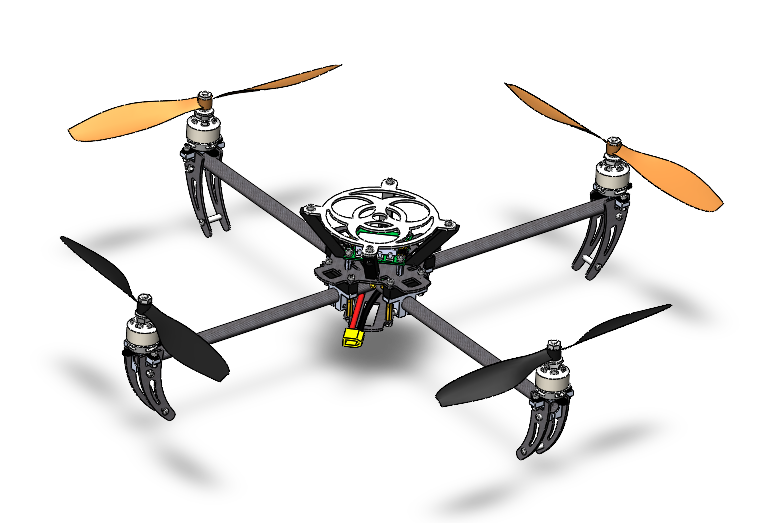 custom四轴飞行器图纸