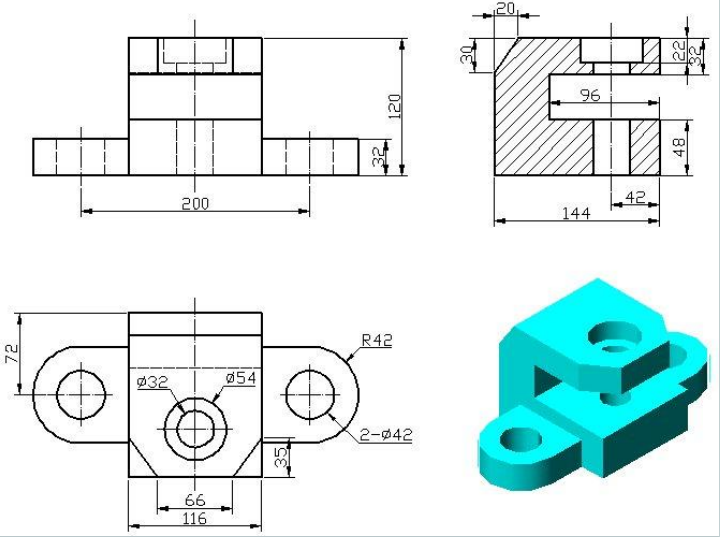 三维建模练习图110例