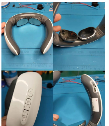 脉冲颈椎按摩仪拆解