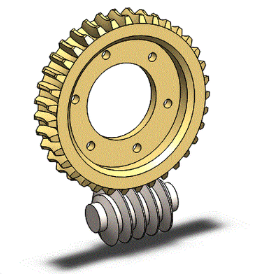 蜗轮蜗杆与蜗杆斜齿配合有什么区别？