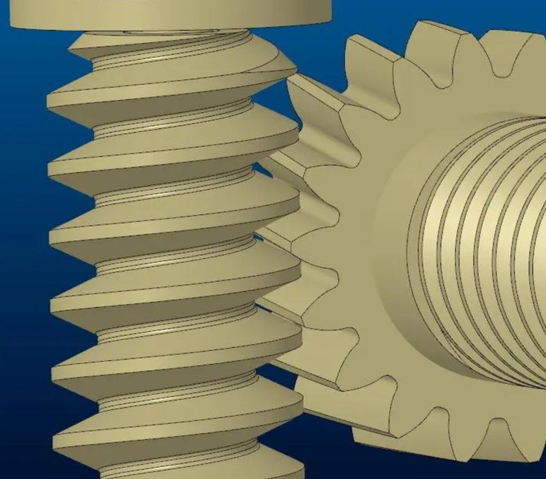 蜗轮蜗杆与蜗杆斜齿配合有什么区别？