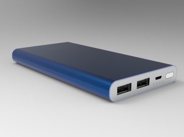 5款小米充电宝外观3D