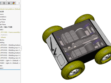 户外AGV三维模型—非常详细的模型，推荐下载