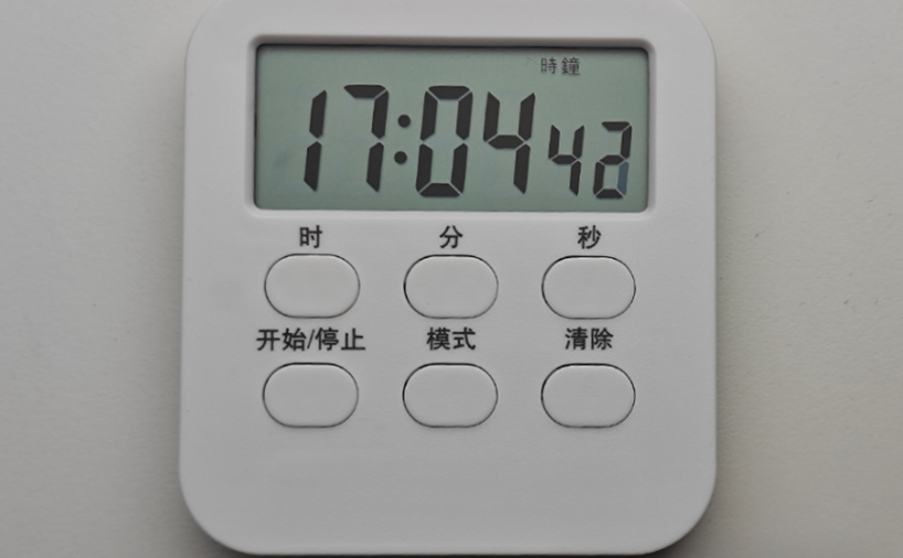 电子闹钟的拆解