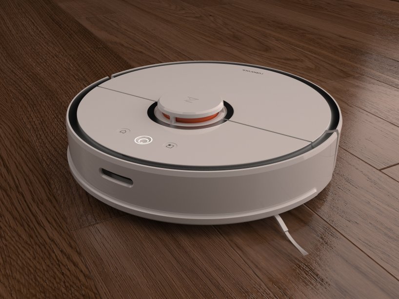 小米扫地机器人(外观3D)