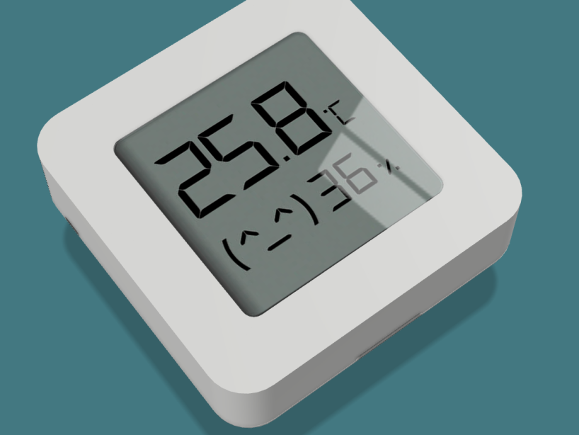 小米温度计(外观3D)