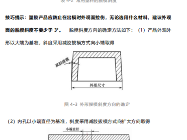 塑料件设计11大原则