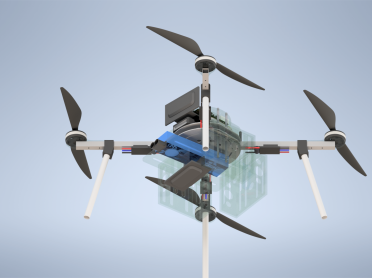 四轴输送无人机模型cero5.0可编辑