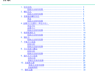 塑料件卡扣等设计标准