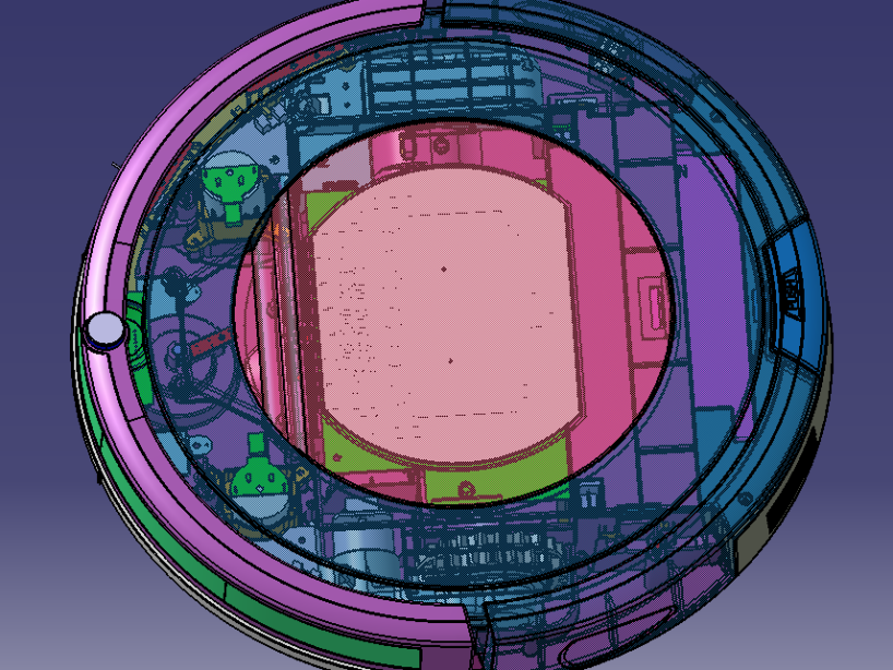 非常详细的家用扫地机器人模型