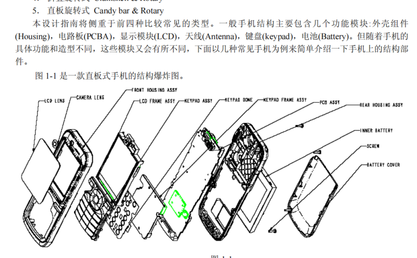 手机结构设计指南