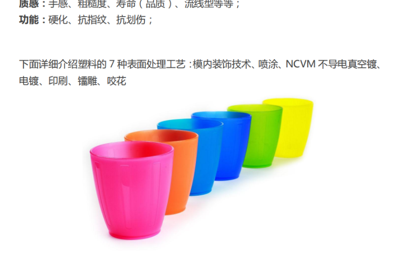 塑料表面处理工艺